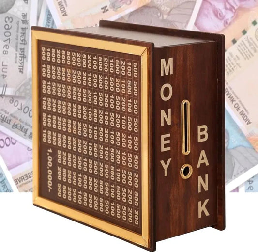 Wooden Money Saving Box | One Lakh Saving Box | Small Amount Becomes Big Savings