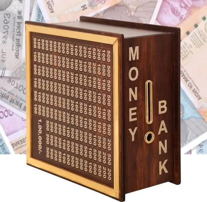 Wooden Money Saving Box | One Lakh Saving Box | Small Amount Becomes Big Savings