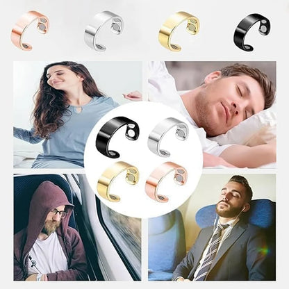 Blood Sugar Control Ring - Magnetic Health Ring, Adjustable Opening, Therapeutic Magnetic Rings for Blood Flow, Arthritis, and Joint Pain Relief | PACK OF 2